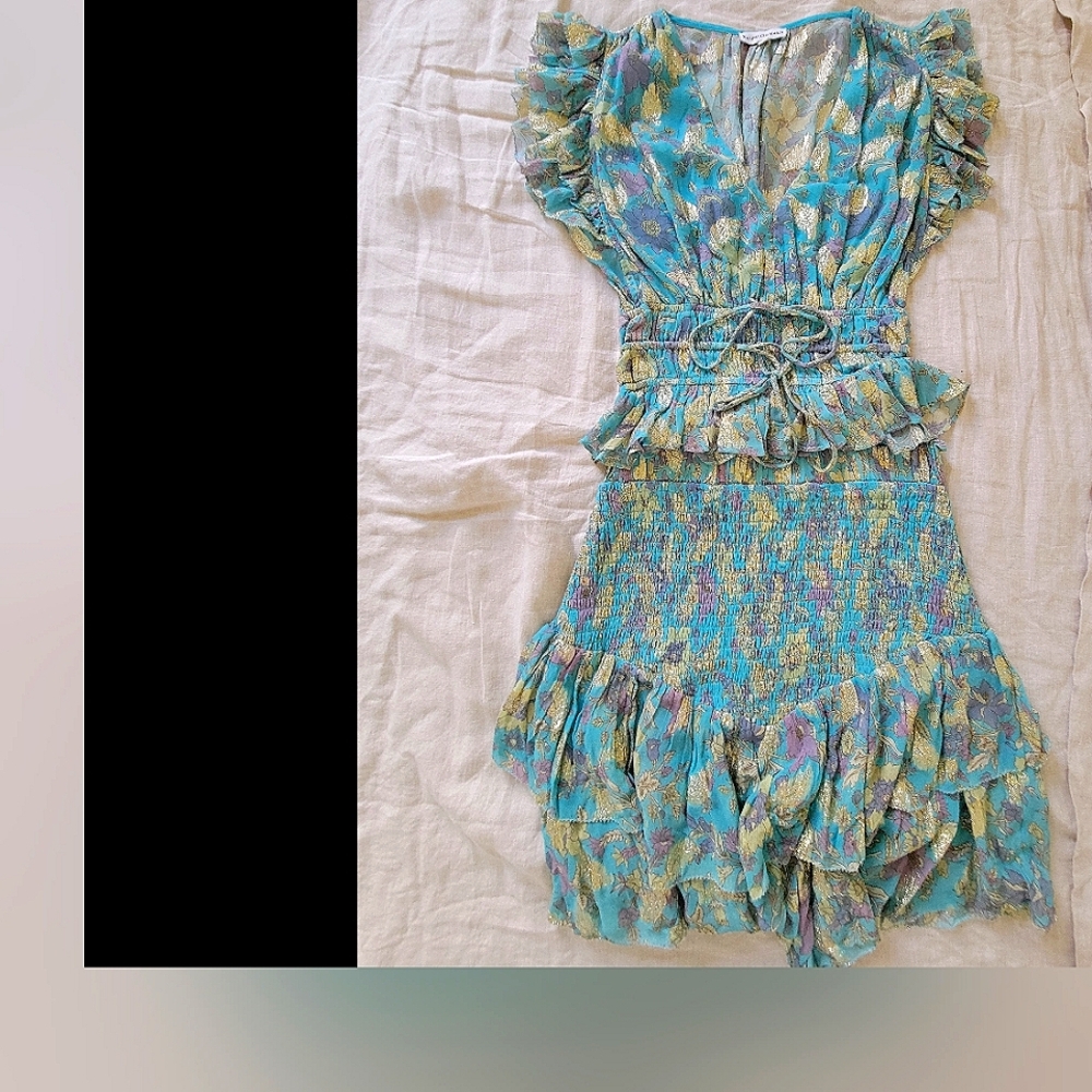 Karina Grimaldi Blue Chiffon Set size XS
